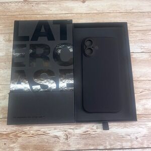 Latercase Classic Midnight Phone Case for iPhone 16 Impossibly Thin Feather